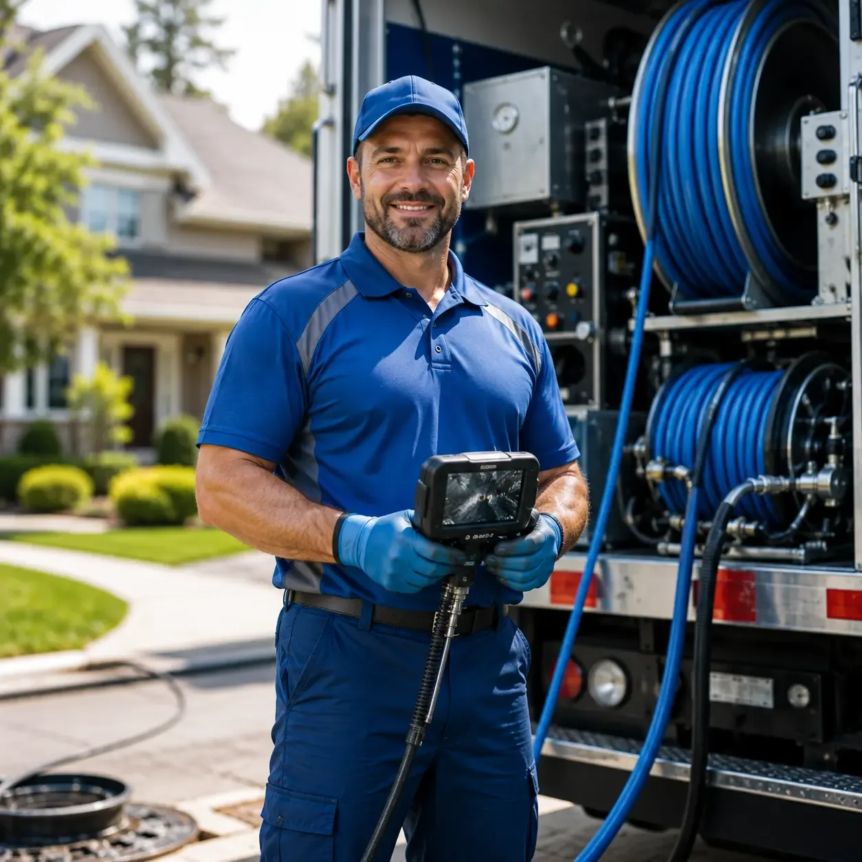 Local outdoor drain cleaning specialists in Blanco, TX